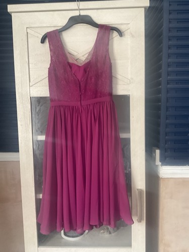 Size pink chiffon and - size, lace
