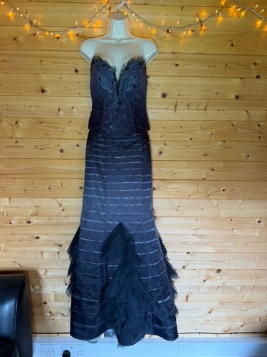 Piece fishtail gown ombre - 2,