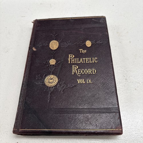The philatelic record vol ix - the,