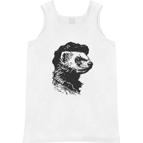 Dapper ferret flat cap - in, cap'