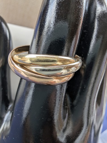 Cartier trinity 18k tri - cartier,