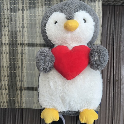 Large penguin plush - penguin, toy