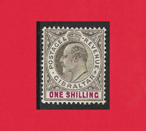 Gibraltar 1903 edward vii - gibraltar,