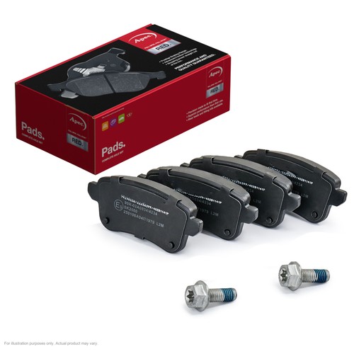 Apec rear brake pads - rear,