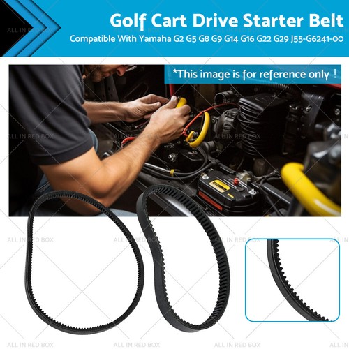 Golf cart drive starter belt - cart,
