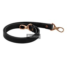 Genuine Leather Bag Handle Straps With Swivel Clasp Handbag Purse Shoulder Strap