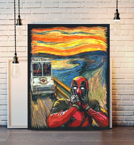Deadpool modern art canvas - deadpool,