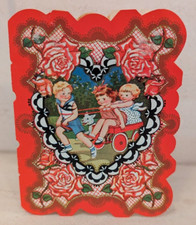 Vintage 1930's Cart Children