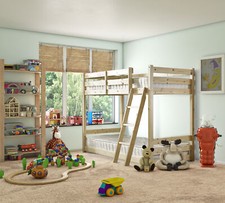 Strictly Beds Bunks Kore 3ft Single Solid Pine Heavy Duty Bunk Bed  (EB95)