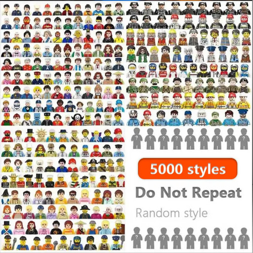 40x minifigures bundle - , job