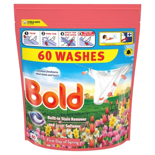 Bold washes in1 - bold, 2