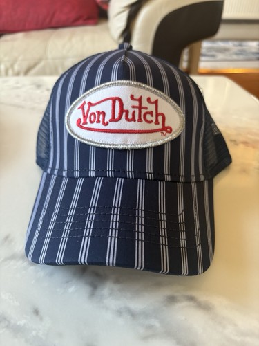 Von dutch navy pinstripe - von,