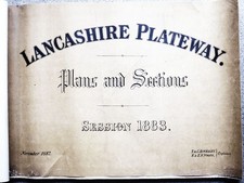 Railway history map plan