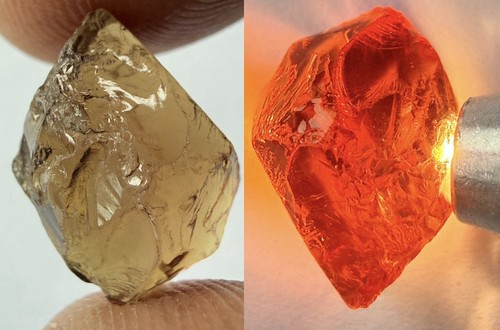Natural colour change - colour,