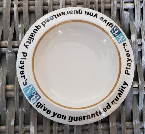 Players no6 ceramic ashtray - ceramic,
