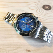 BMW Collection Sports Chronograph Date Blue Dial Watch - 43mm