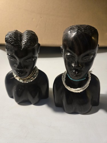 Vintage carved ebony wood - vintage, '