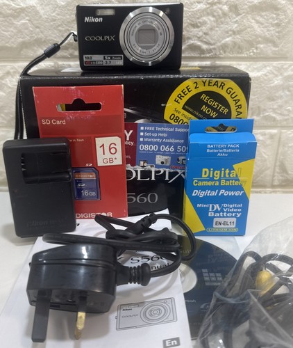 Nikon coolpix s560 - coolpix, 10.0mp