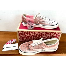 Vans X Sandy Liang Pink Velvet