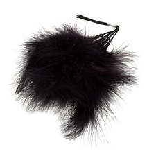6 Wired Stems Marabou Fluff