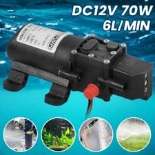 12V DC Diaphragm Pump 130PSI Self Priming Sprayer Pressure Pump Caravan Marine