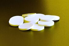 6 x WHITE plastic disc acrylic circles all sizes Perspex thickness 3mm or 5mm