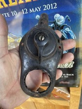 Lucas Original Vintage Motorcycle Light Switch And Panel With Ammeter Hole #2