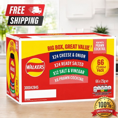 Walkers crisps variety - walkers, box