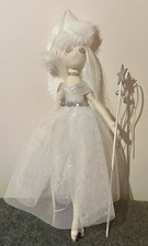 Handmade christmas Fairy Angel Doll Tree Topper