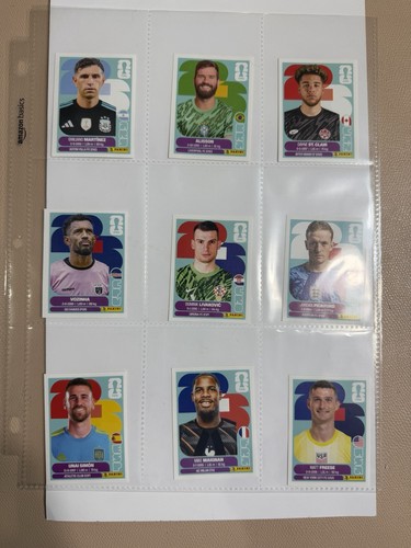 Panini 2026 world cup - cup, stickers