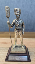 ROYAL HAMPSHIRE PEWTER FIGURINE THE ROYAL HORSE ARTILLERY 1906