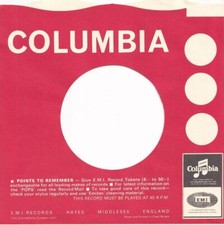 Columbia BigBoppa Reproduction Company Record Sleeves (5 Pack)