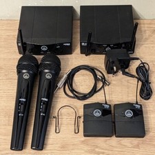 AKG WMS40 Mini wireless microphone system SR40 PT40 mic receiver transmitter etc