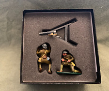 Britains Premier WWI 2009, Vickers Machine Gun w. Black Gunners, 54(!)mm, glossy