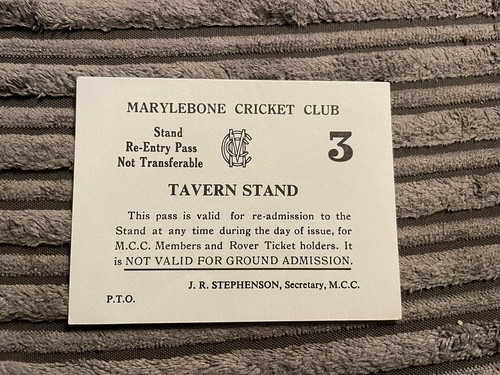 1987 marylebone cricket - marylebone,