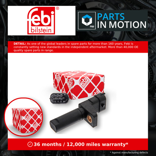Rpm crankshaft sensor - sensor, fits