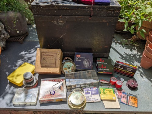 Vintage large fishing tackle - vintage,