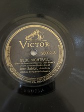 Jean Sablon-Baritone-BLUE NIGHTFALL/TWO SLEEPY PEOPLE- Victor 26092-78RPM VG+