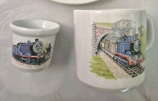 Wedgewood Etruria Barl Limited Edition Thomas The Tank Engine Cup & Egg Cup 