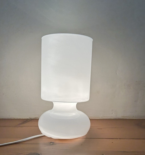 Vintage ikea lamp - lamp, white