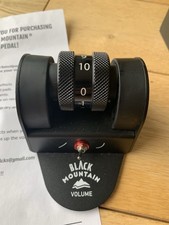 Black mountain guitar volume - black,