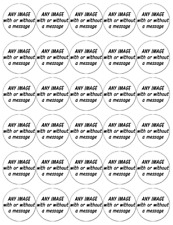 x 30 Edible Cupcake Toppers