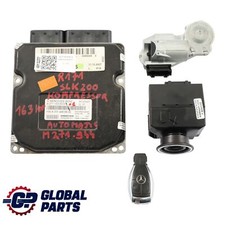 Mercedes R171 SLK 200K 184HP M271.944 Engine ECU Kit A2711535391 Key Lock