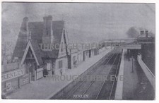 Postcard Kenley railway station 1906  train station nr Croydon 