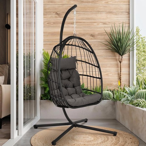 Hanging egg chair - hanging,