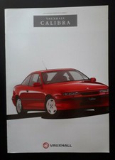 Vauxhall Calibra Range Brochure 1991 - 2.0i  2.0i 16v  2.0i 16V 4x4