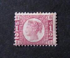 QV ½d Rose-Red plate 6, fine