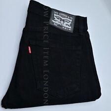 Levi's 511 Men's Slim Fit Black Jeans Denim New All Sizes