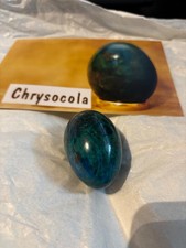 chrysocola gemstone egg