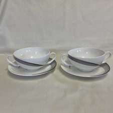 2 x retro Wedgwood Bone China